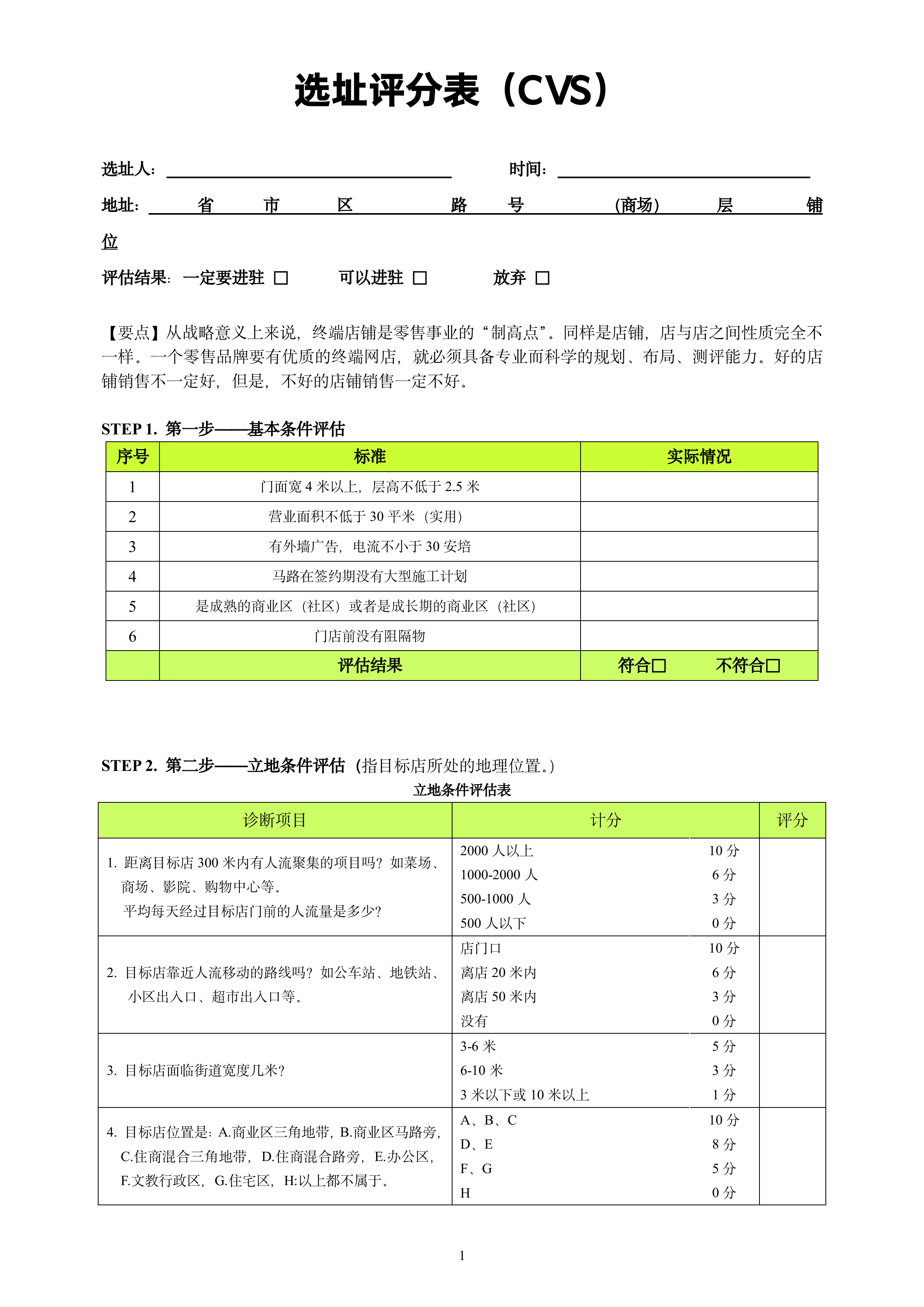 选址评分表-便利店、专卖店_01.png